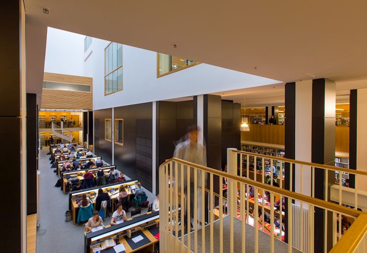 UB Leipzig_Campus-Bibliothek; Foto: Swen Reichhold